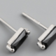 Black Stone Silver Earing