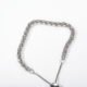 Italian 3mm Chopin Chain Silver Bracelet - Adjustable
