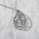Elegant Necklace with middle stone.