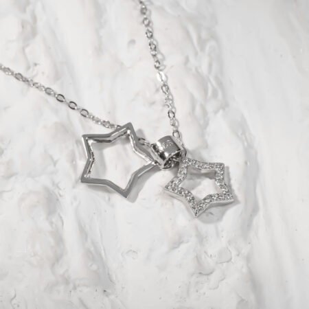 Double Stars Necklace.