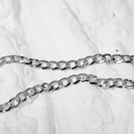 1.0mm Cuban Link Curb Chain Necklace 18''