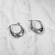 Unisex Silver Silver Earing