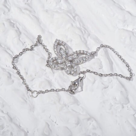 Winged Wonder Moissanite Bracelet