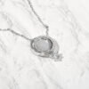 Infinity Circles with white enamel and a Star necklace.