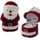 Jolly Gems: Santa Style Creative Velvet Mini Jewelry Box