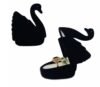 Black Swan: Creative Velvet Mini Jewelry Box