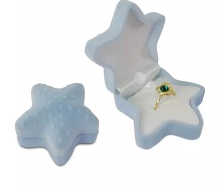 Starry Night Treasures - A Mini Velvet Jewelry Box