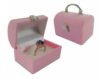 Pink Posh Creative Velvet Mini Jewelry Box - HandBag style