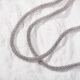 3.0mm Mesh Link Chain Silver Bracelet 7 inch 17cm