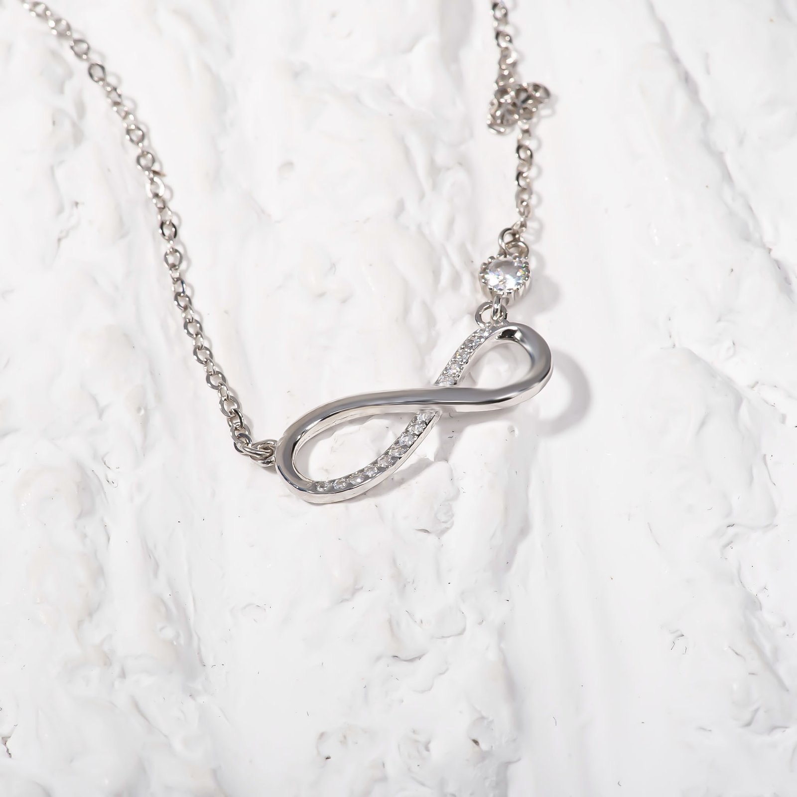 Infinity Bracelet adjustable - 8 inch / 21cm