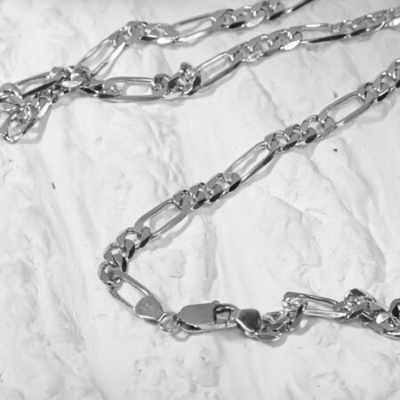 Diamond-Cut 1.7mm Figaro Link Chain