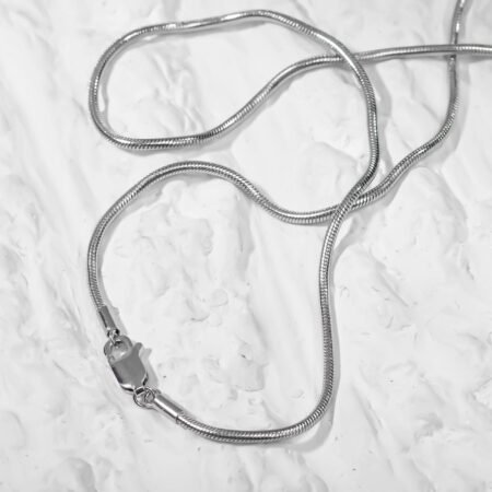 1.0mm Round Snake Chain 18'' 45cm