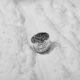 Family Round Art with a family message Silver Charm