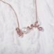 Love with pearl Rose Gold necklace