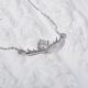 Radiance 4 Prong Moissanite Necklace