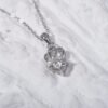 Crowned Brilliance Moissanite Necklace
