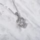 Crowned Brilliance Moissanite Necklace