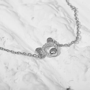 Cute mini love Circle Necklace.