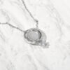 Infinity Circles with white enamel and a Star necklace.