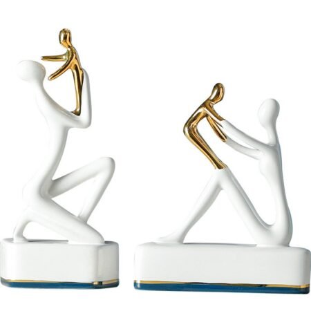 Modern luxury Ceramic parent-child characters- One Pc
