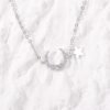 Star and Moon Rose Gold Necklace