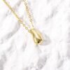 Enlighted Pendulum Gold Finish Necklace
