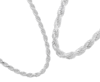 1.5mm Diamond-Cut Rope Chain