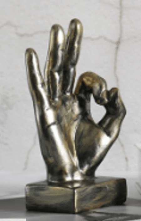 American Creative retro finger-Silver