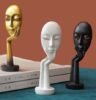 European Mini Decoration Creative Abstract Thinking Art Face Figure Ornament.